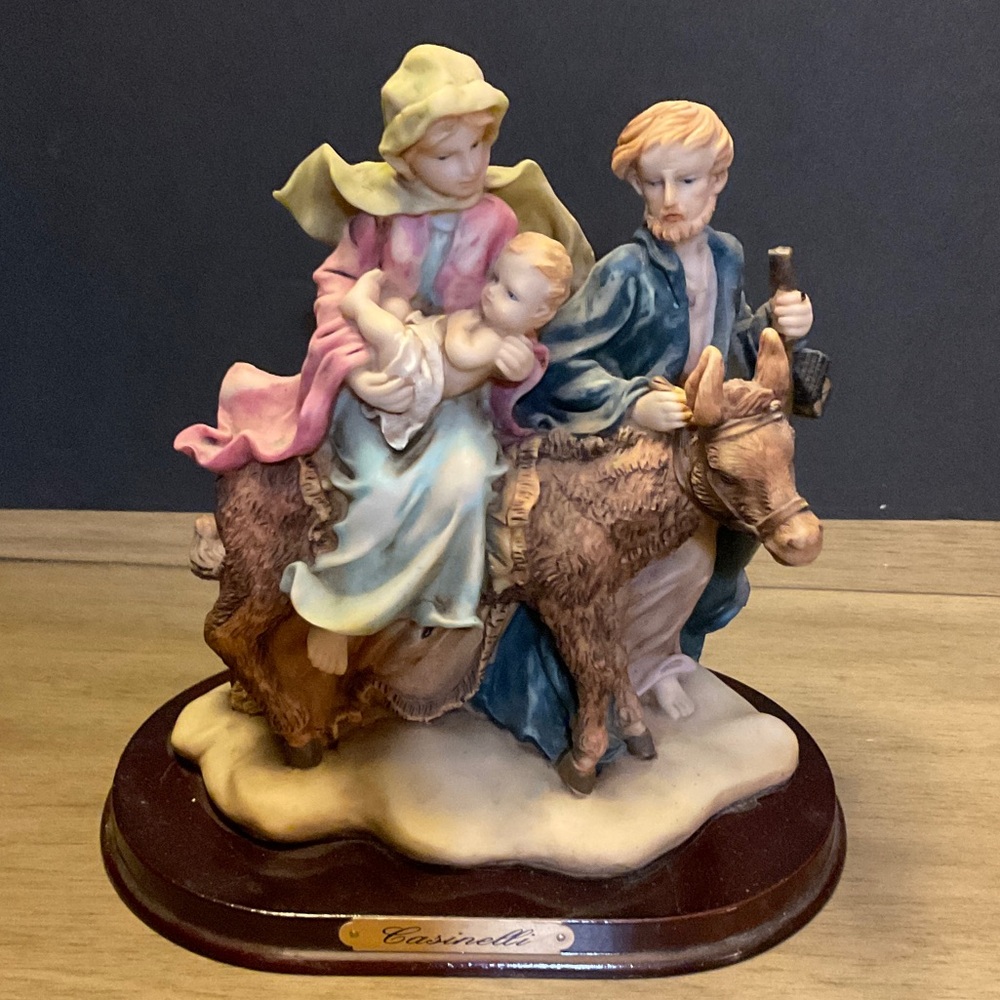Nativity Scene Ceramic Figurine